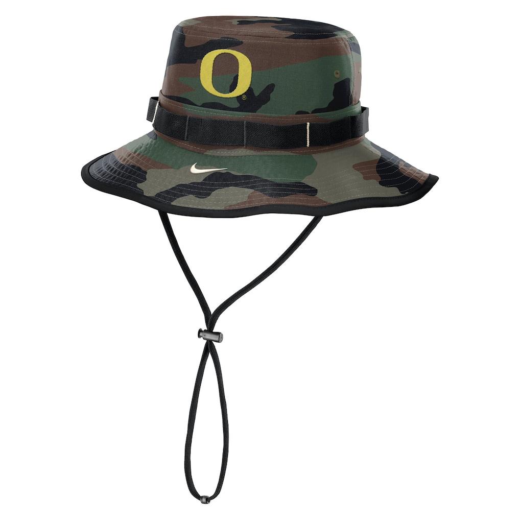 Oregon Ducks Nike 2025 Military Appreciation Boonie Dri-FIT Bucket Hat