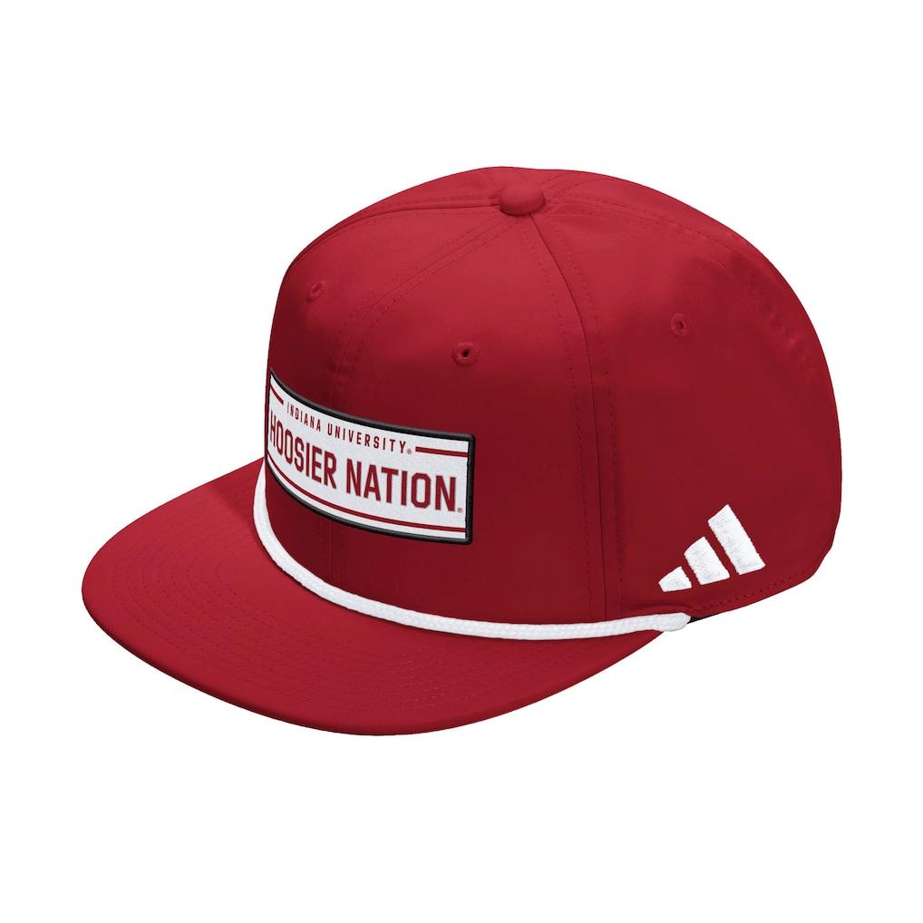 Indiana Hoosiers adidas Locker Room Rope Adjustable Hat