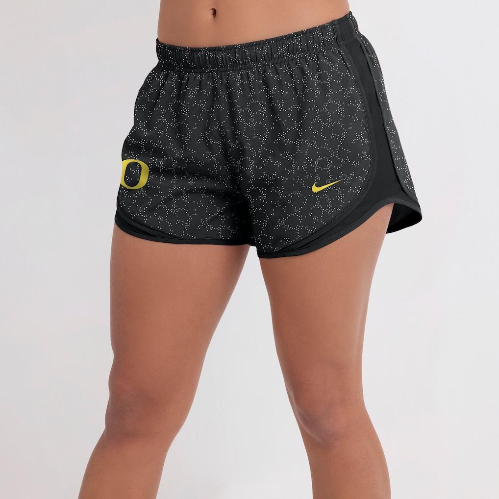 Oregon Ducks Nike Women's Tempo Pattern Dri-FIT Shorts