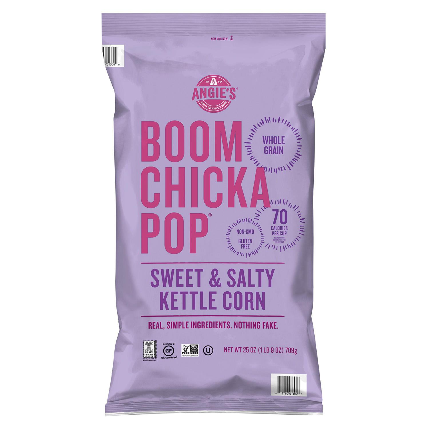 Angie's BOOMCHICKAPOP Sweet & Salty Kettle Corn, 25 oz.