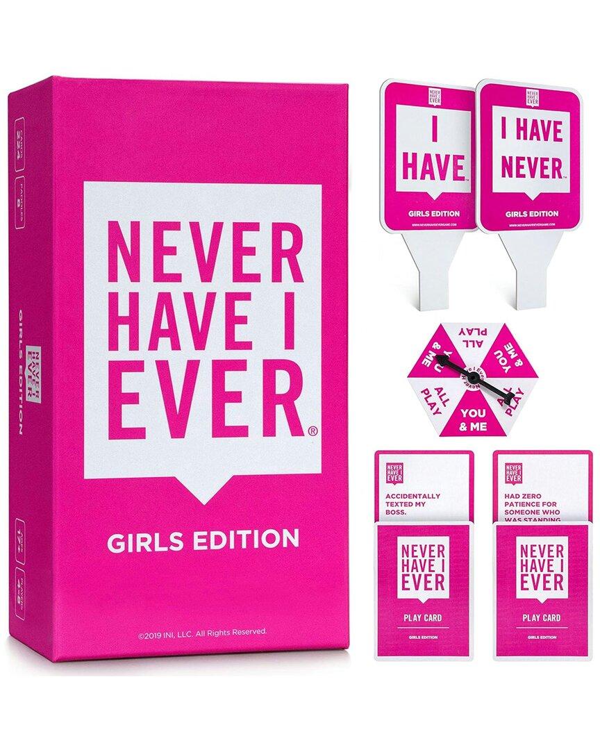 Ideas Never Implemented Never Have I Ever Party Card Game: Girls Edition