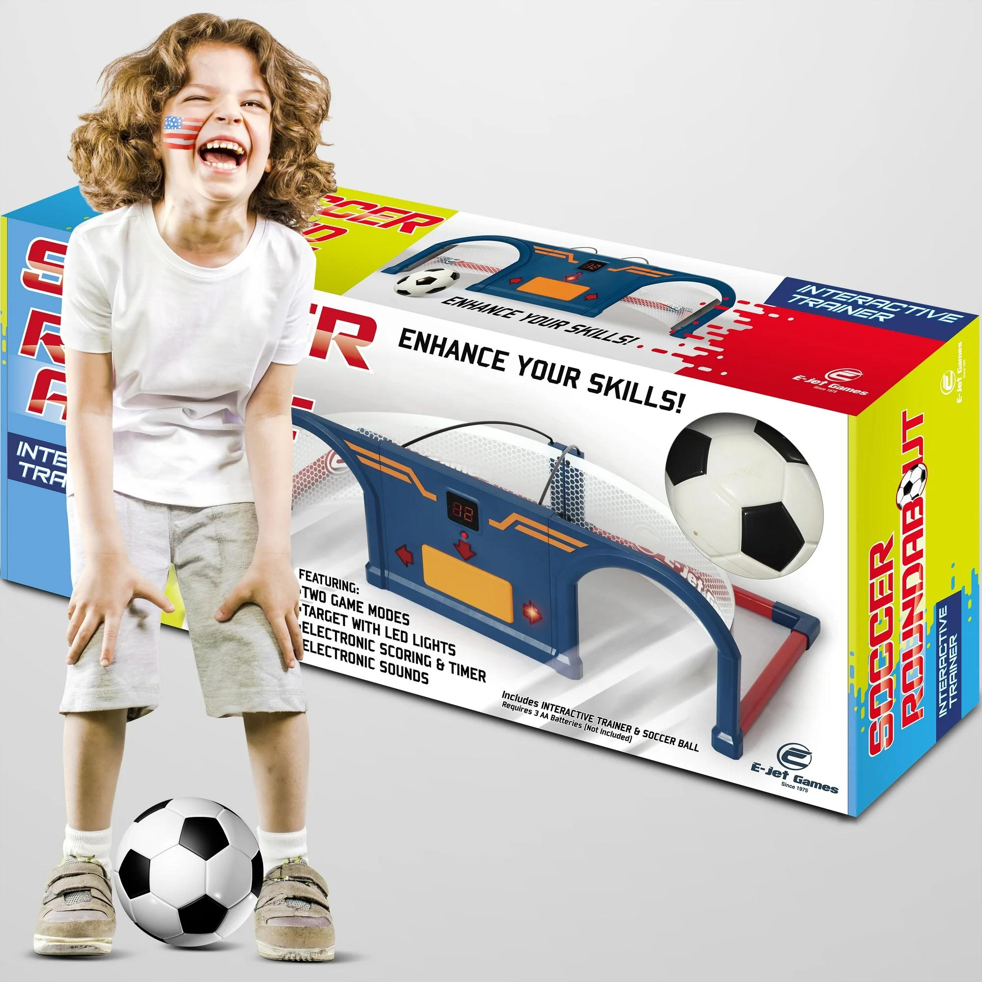 Soccer Trainer Ball Set Soccer Roundabout Sport Games Gifts | Foot-Eye Coordination Hand-Eye Football Exercises Agility Training