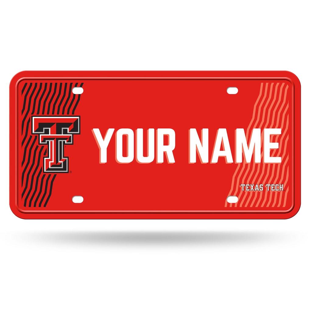 Texas Tech Red Raiders 6" x 12" Personalized License Plate