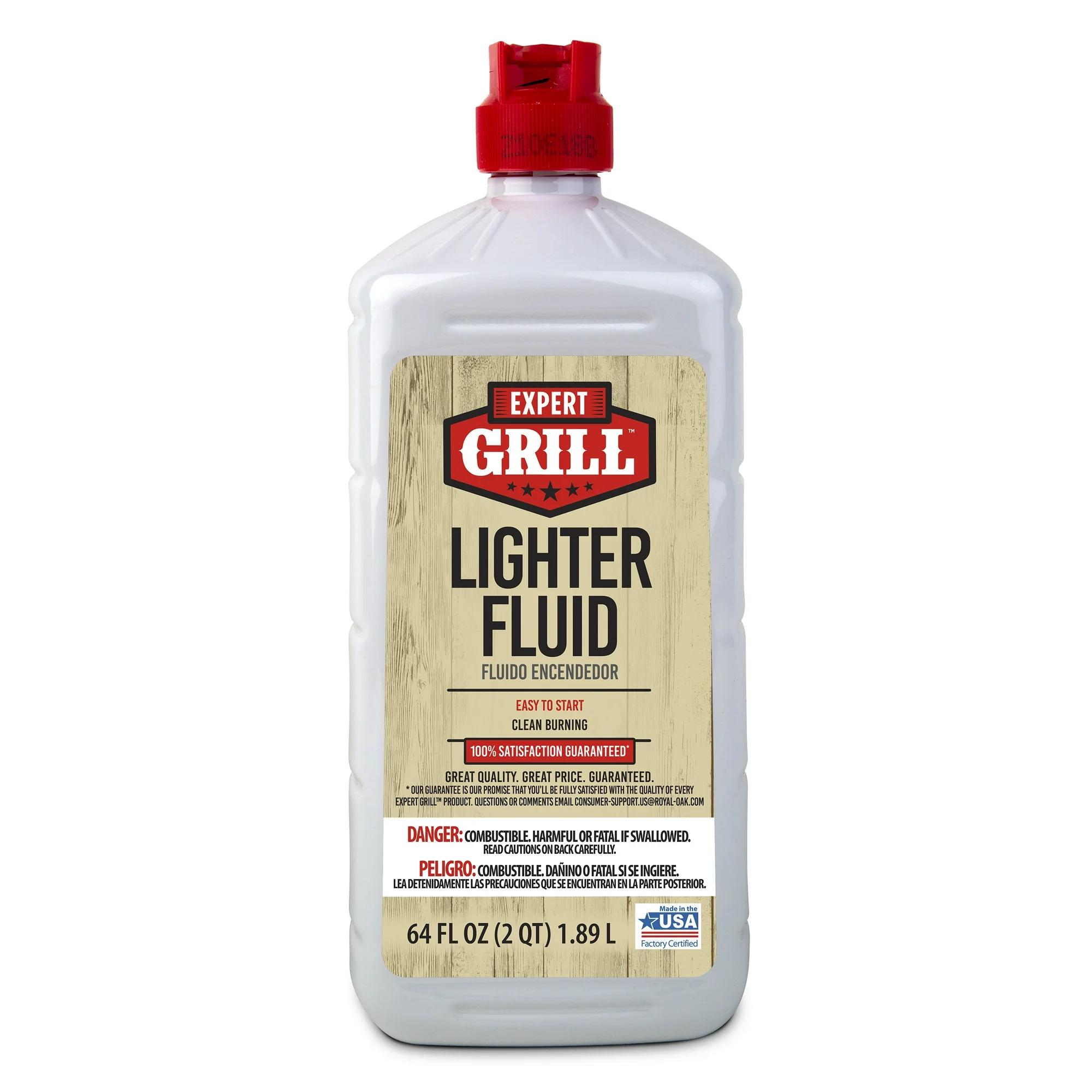 Expert Grill Charcoal Lighter Fluid  Premium Odorless Lighter Fuel  64 Oz