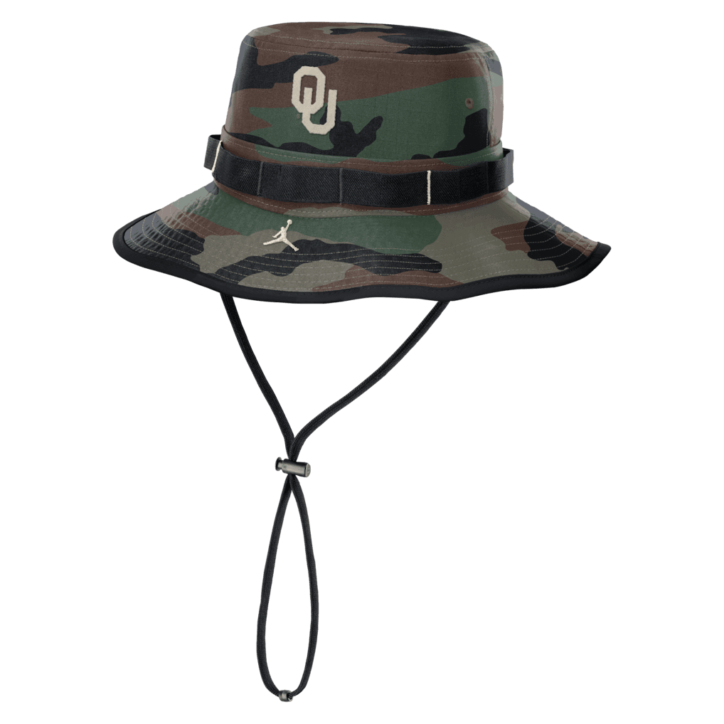 Oklahoma Sooners Jordan Brand 2025 Military Appreciation Boonie Dri-FIT Bucket Hat