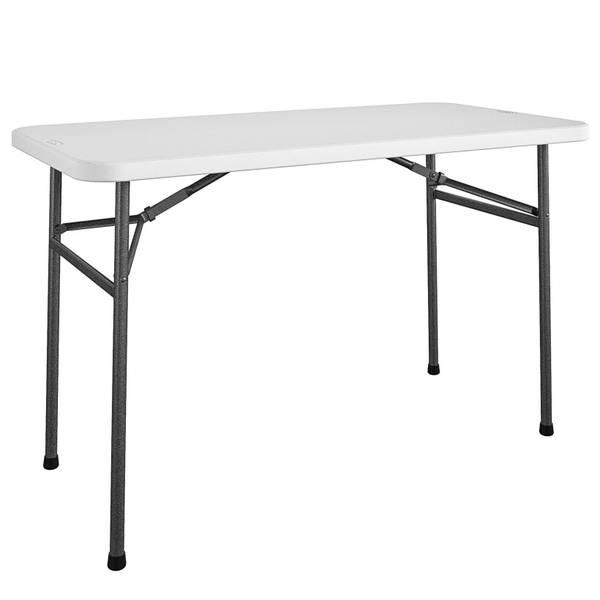 Cosco 4' Straight Folding Utility Table