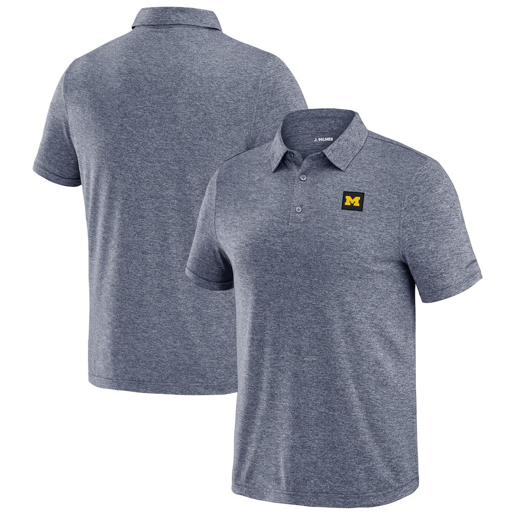 Michigan Wolverines J. Palmer Four Down Polo