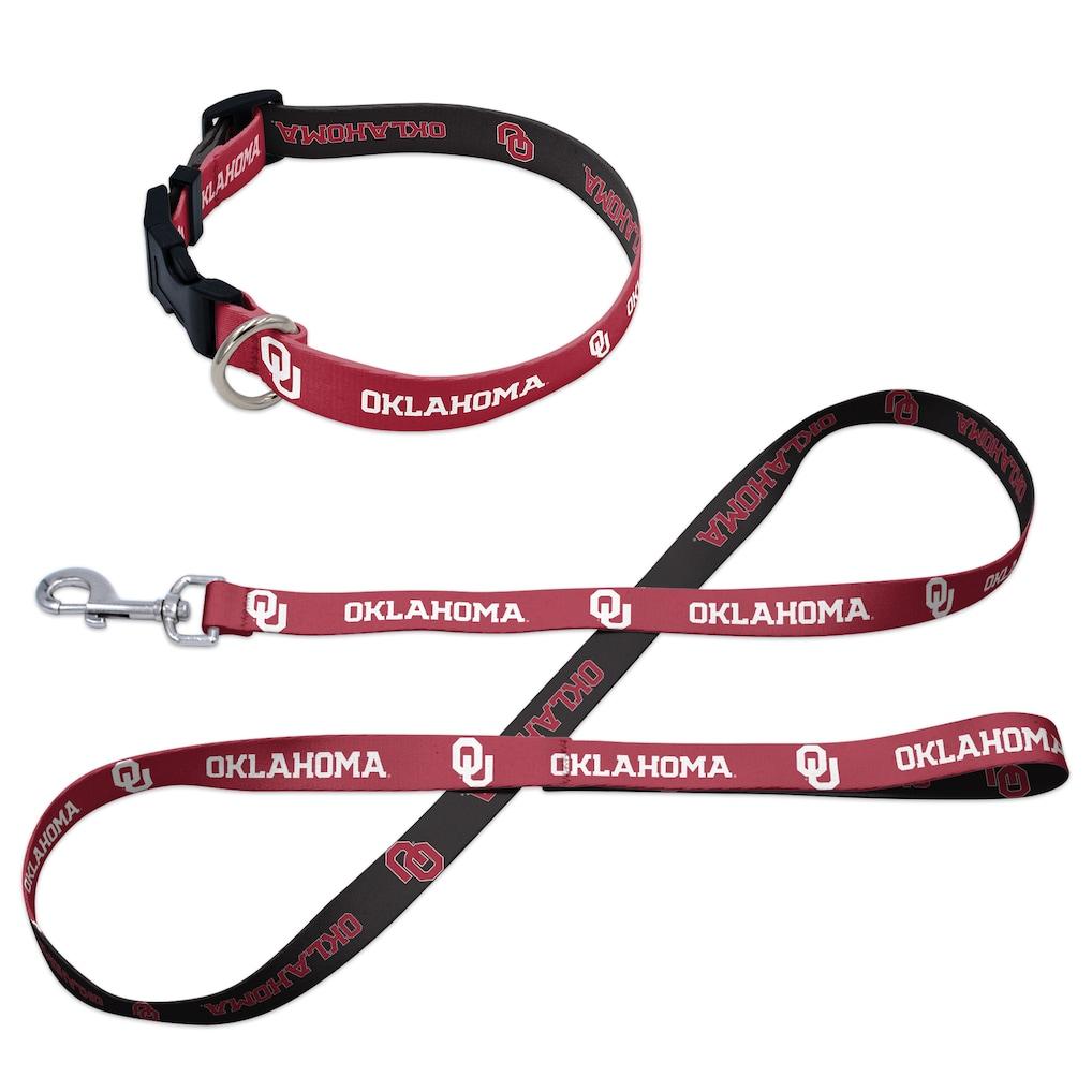 Oklahoma Sooners WinCraft Pet Leash and Collar Set