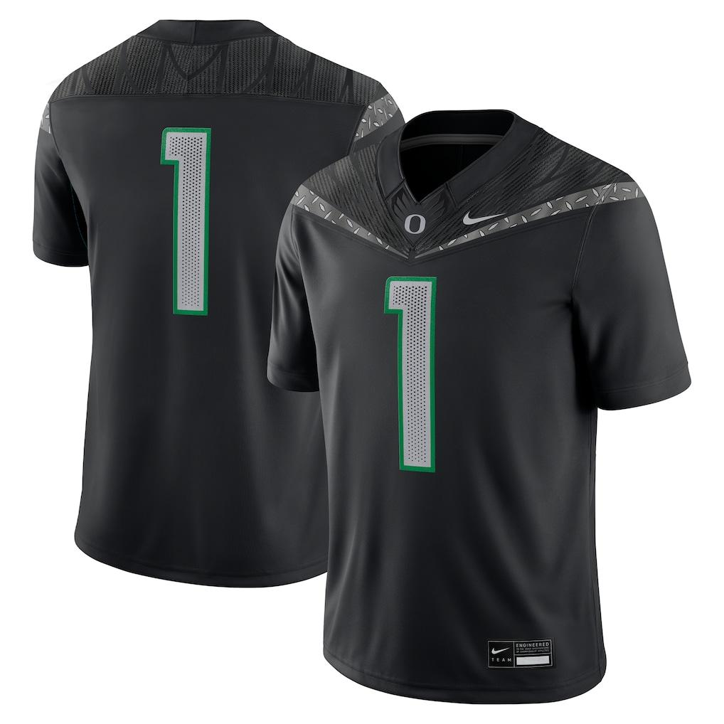 #1 Oregon Ducks Nike Game Jersey