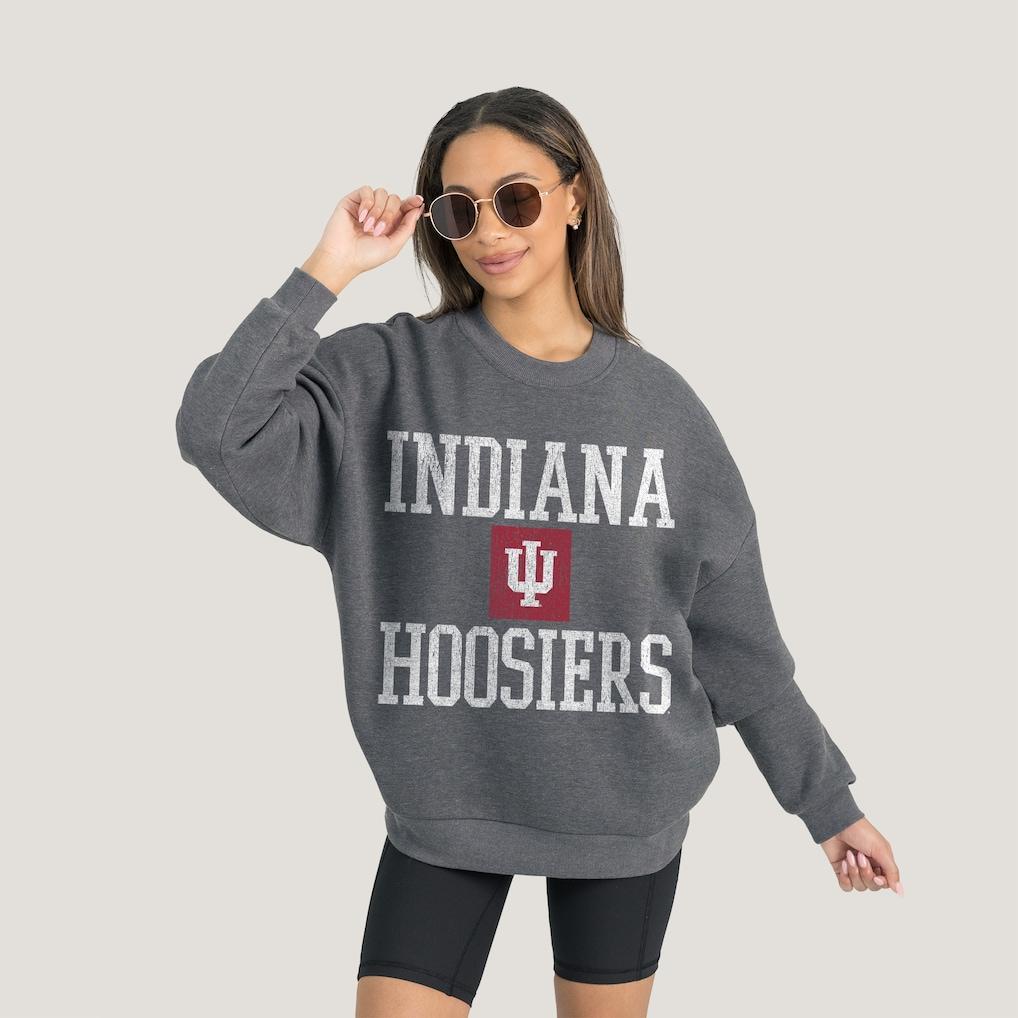 Indiana Hoosiers Gameday Couture Women's Premium Fleece Pullover Sweatshirt