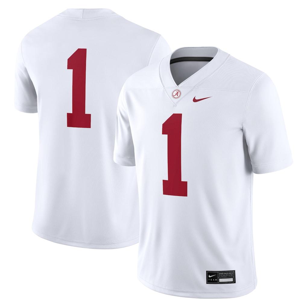 #1 Alabama Crimson Tide Nike Game Jersey