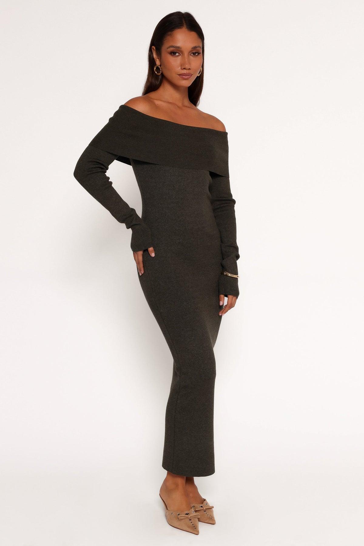 Archie Off The Shoulder Midi Dress