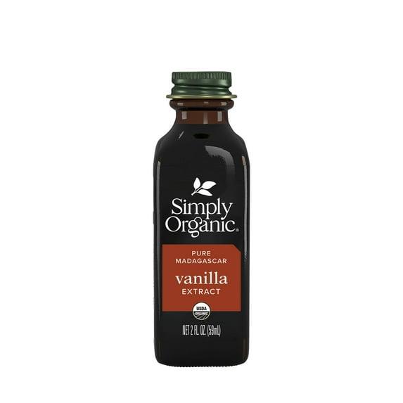 Simply Organic Pure Madagascar Vanilla Extract, 2 fl. oz. Bottle