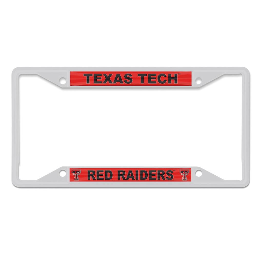 Texas Tech Red Raiders WinCraft Chrome Color License Plate Frame