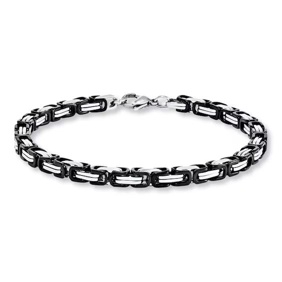 Men's Bracelet Stainless Steel 9"