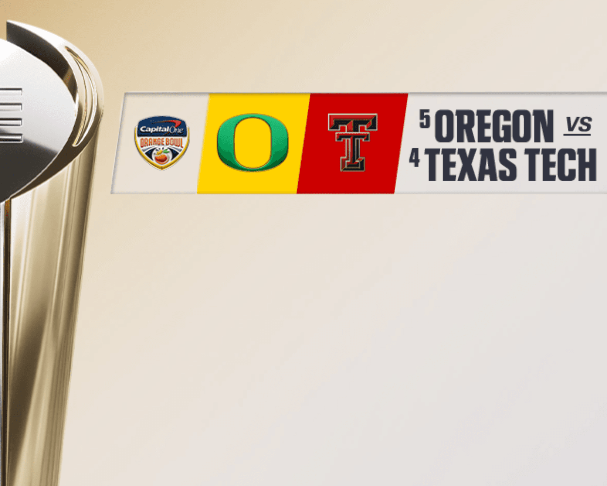 Shop the Matchup: Oregon vs. Texas Tech