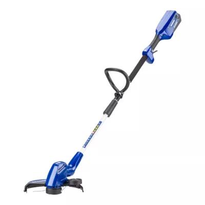 Wild Badger Power 40V Straight Shaft Cordless String Trimmer/Edger, Battery and Charger Included