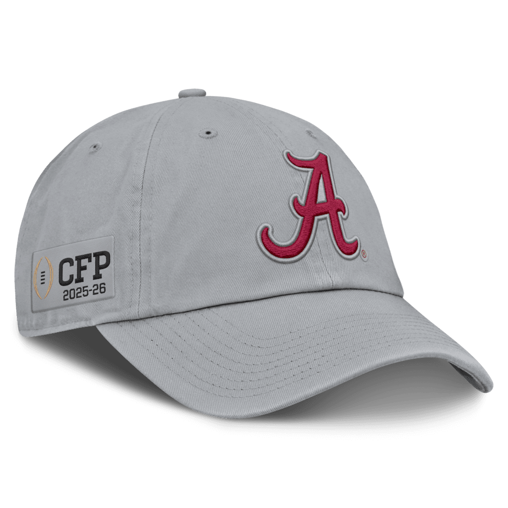 Alabama Crimson Tide Nike 2025-26 College Football Playoff Club Adjustable Hat