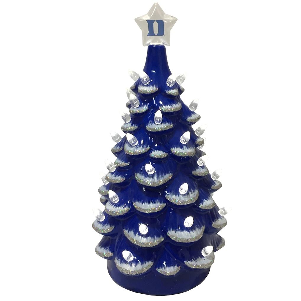 Duke Blue Devils 14'' Ceramic Tree - Blue
