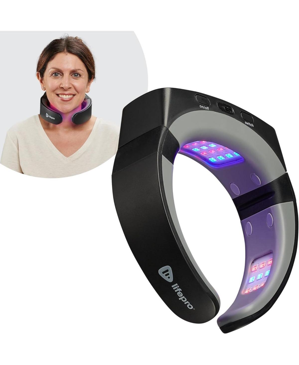 LifePro Red Light Therapy Device â Compact, Rechargeable Neck Pain Relief, Near Infrared Light with Multiple Settings - Black