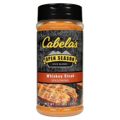 Cabela's Open Season Spice Blends Whiskey Steak Seasoning