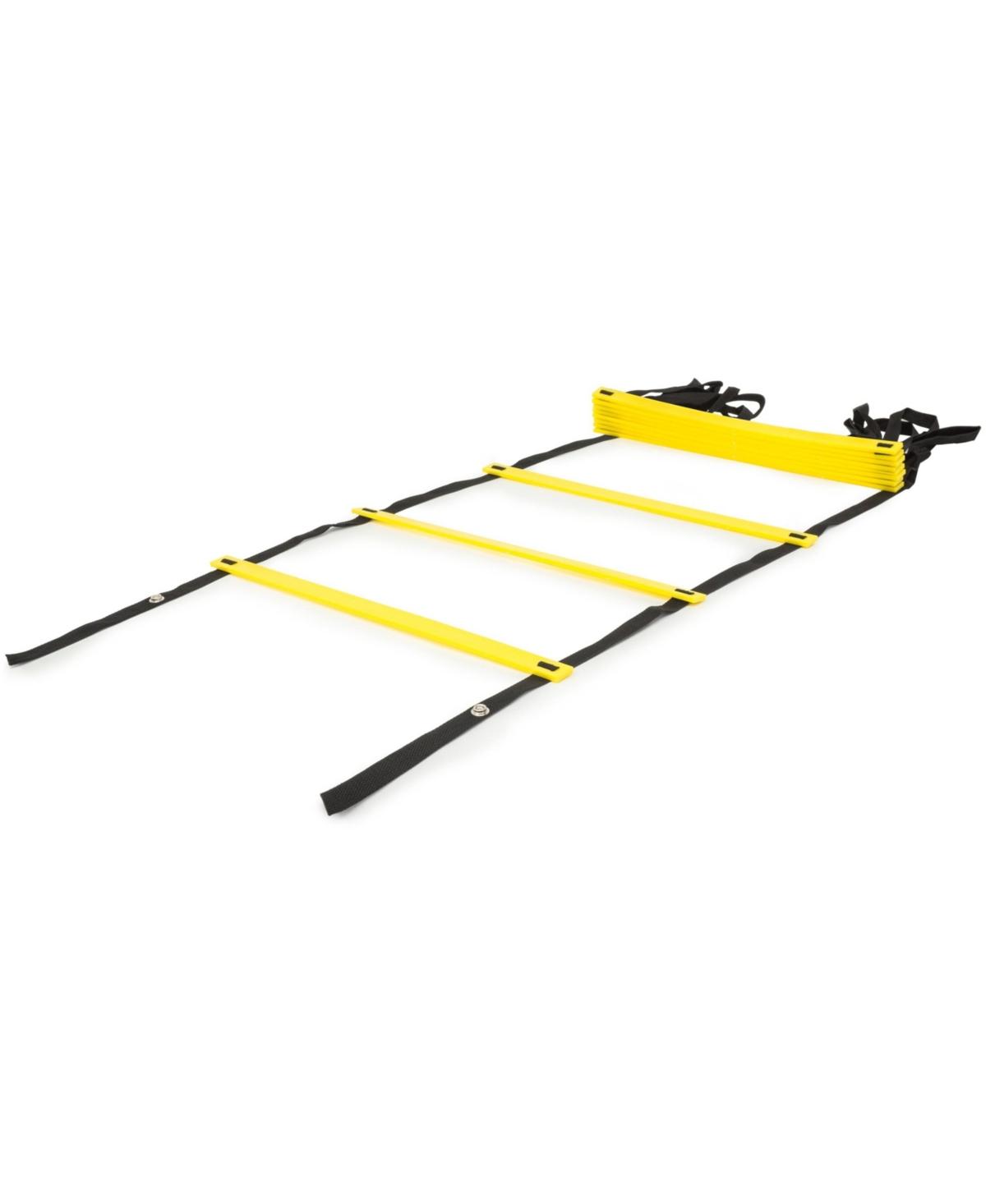 ProsourceFit Speed Agility Ladder, 12 rungs - Yellow