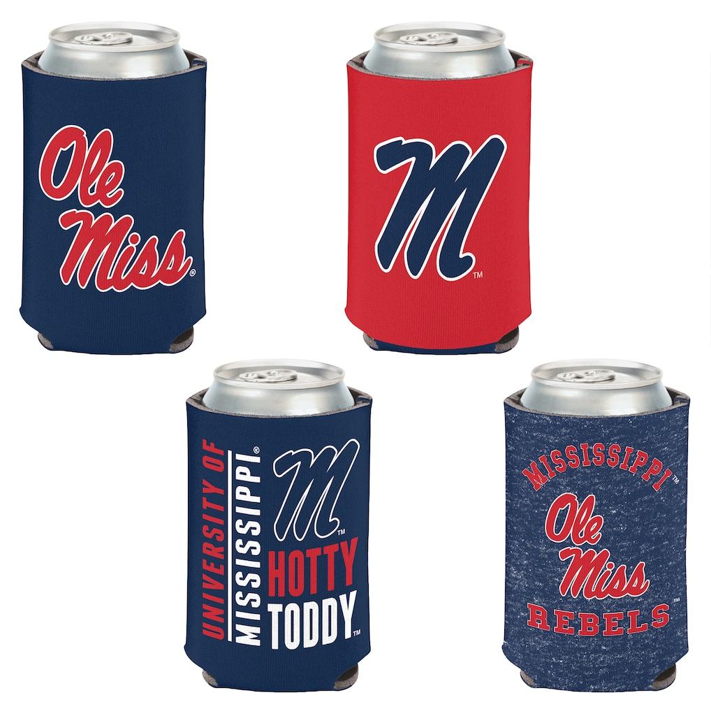 Ole Miss Rebels WinCraft 4-Pack 12oz. Can Cooler Set