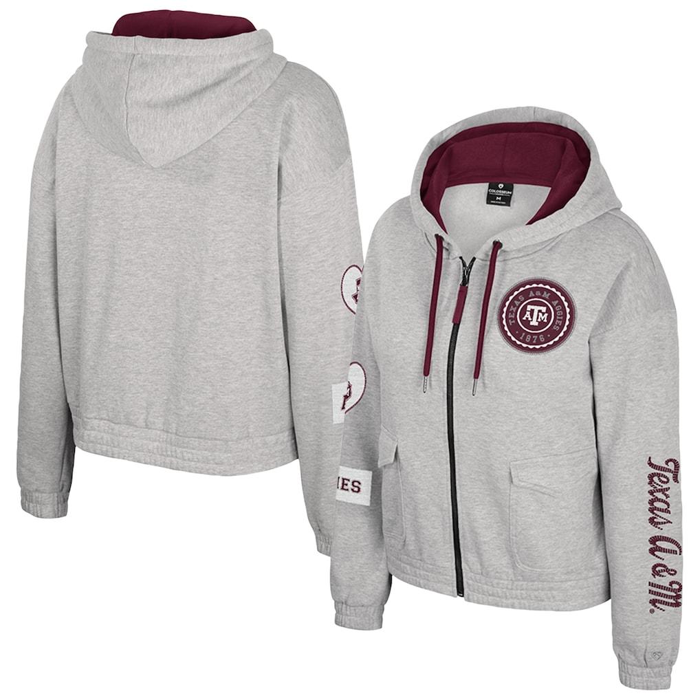 Texas A&M Aggies Colosseum Women's Alfie Full-Zip Hoodie Jacket